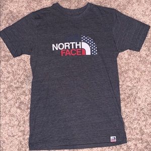 The North Face patriotic tee